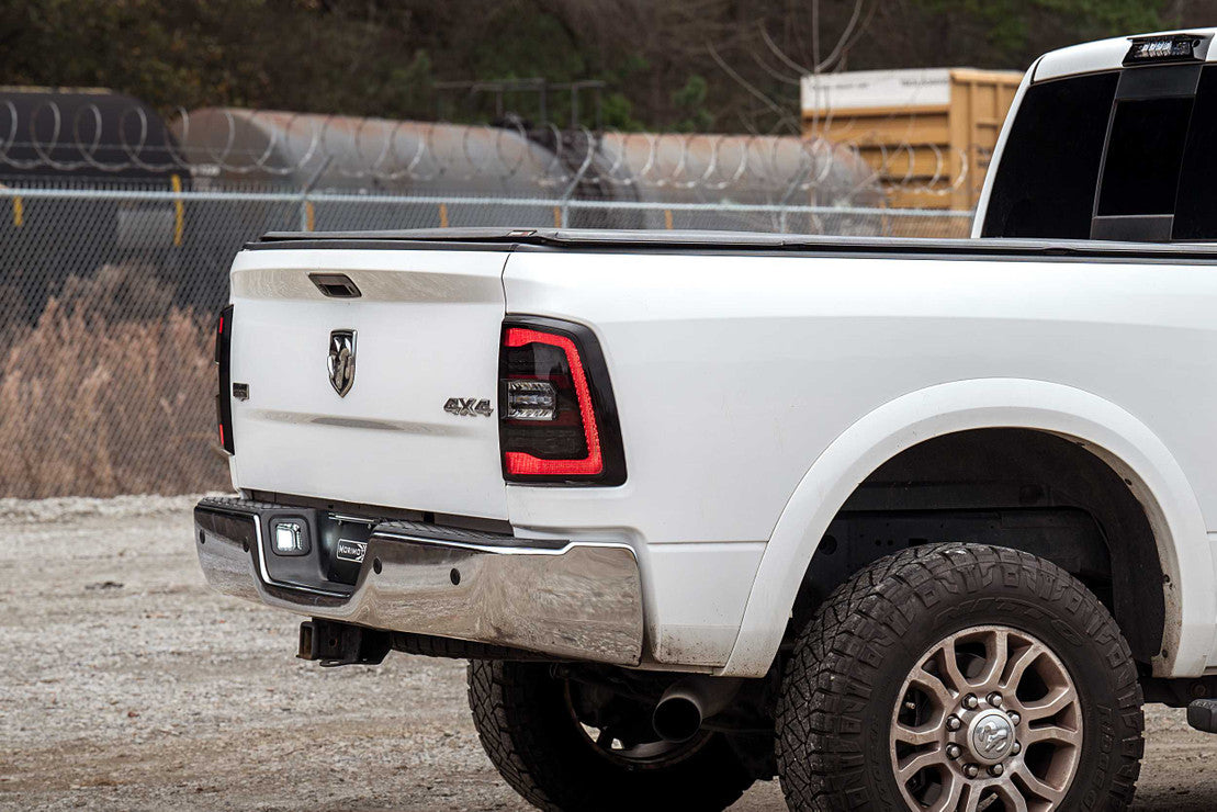 Morimoto LF724. DODGE RAM 1500/2500/3500(09-18): MORIMOTO XB LED TAILS (GEN II) (SMOKED)