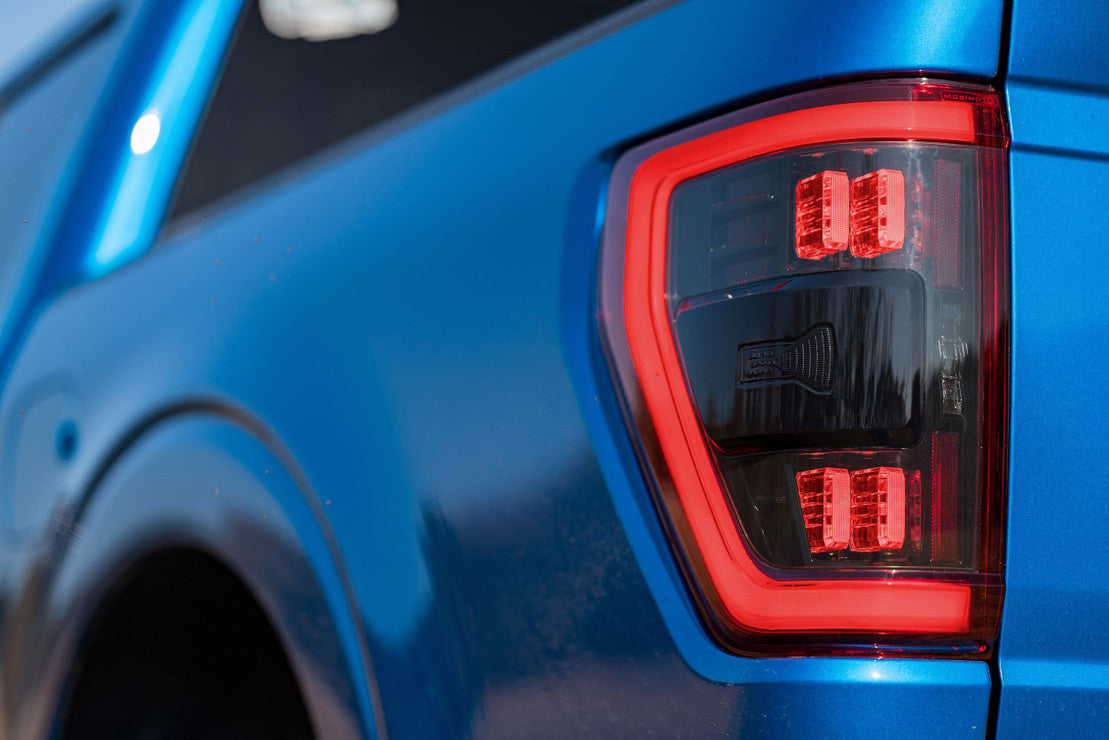 Morimoto LF735. FORD F-150 (21+): MORIMOTO XB LED TAILS(Smoked)