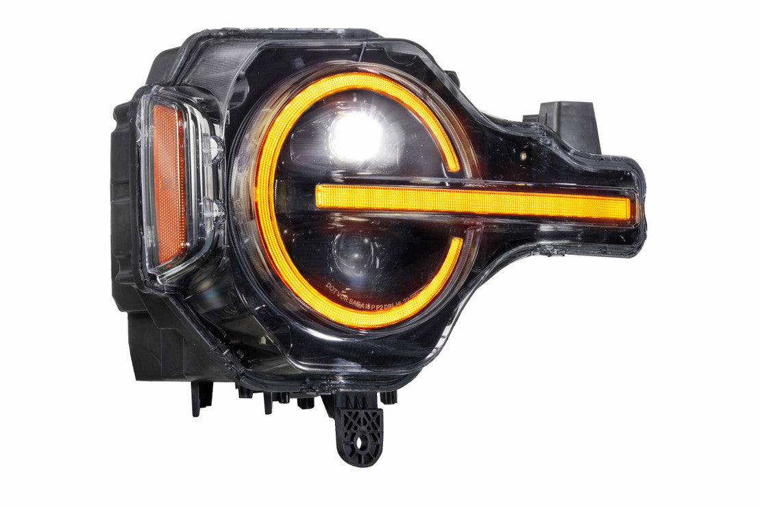 Morimoto LF496. FORD BRONCO (21+): XRGB LED HEADLIGHTS (RGB Adjustable LED DRL's)