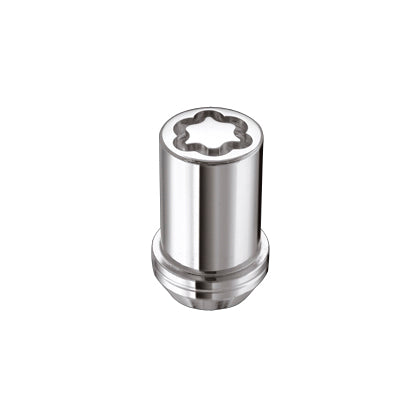 McGard 25254. Chrome Tuner Style Cone Seat Wheel Lock Set (M12 x 1.25 Thread Size)