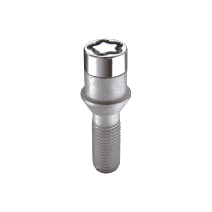 McGard 27200. Chrome Tuner Bolt Style Cone Seat Wheel Lock Set (M14 x 1.5 Thread Size