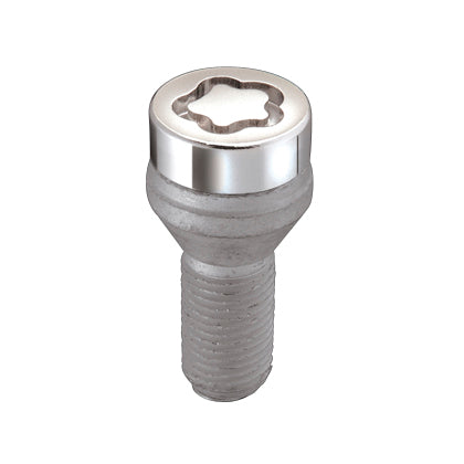McGard 27226. Chrome Bolt Style Cone Seat Wheel Lock Set (M14 x 1.25 Thread Size)