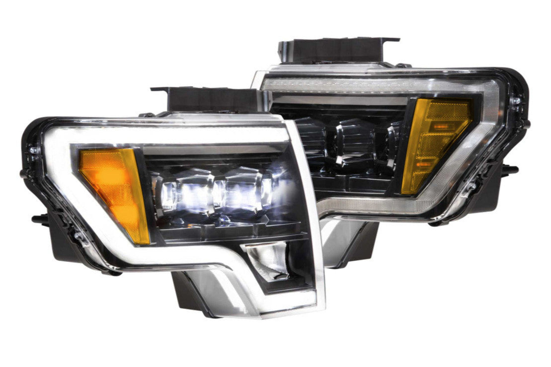 Morimoto LF506-ASM. FORD F-150/RAPTOR (09-14): XB LED HEADLIGHTS. (White LED DRL's)