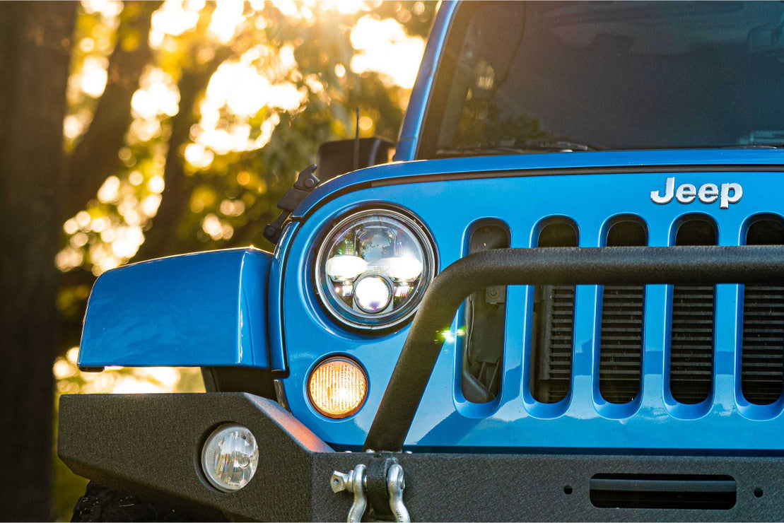 Morimoto LF516. JEEP WRANGLER (JK) (07-17): SEALED7 HEADLIGHTS