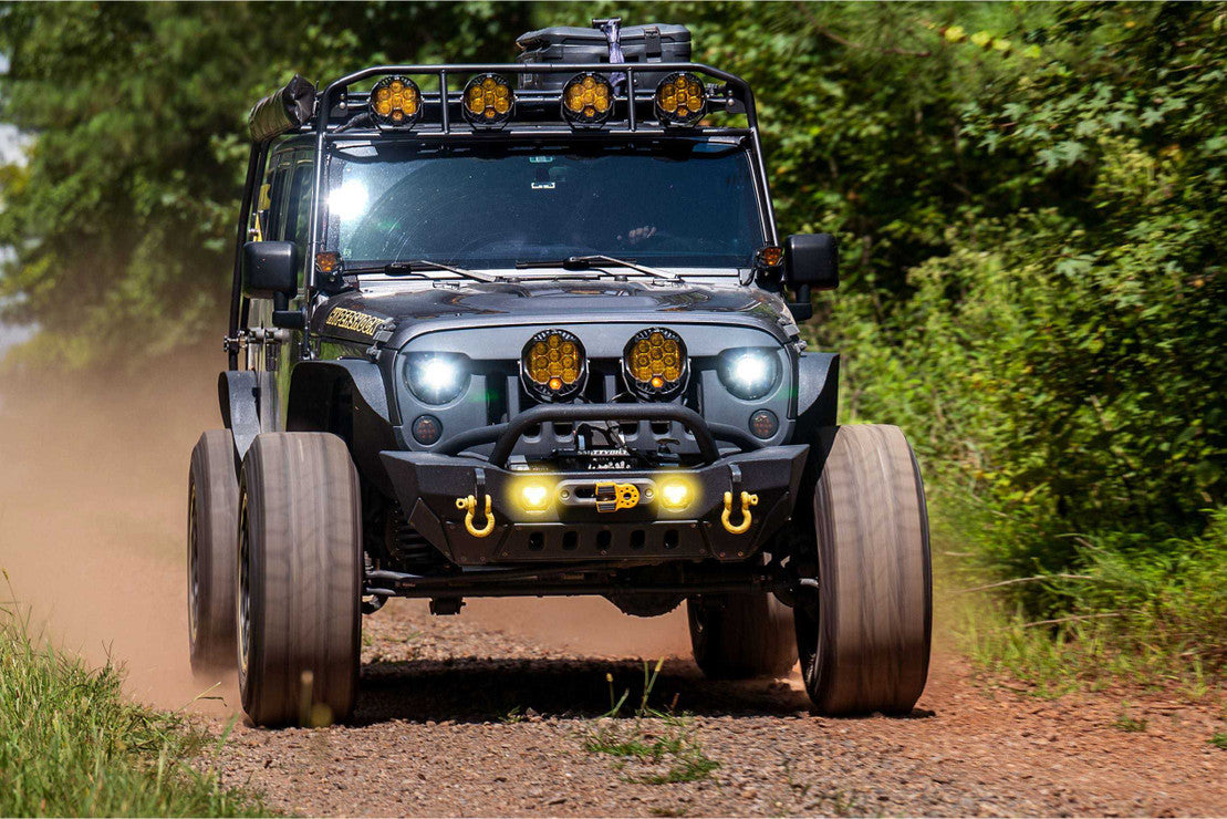 Morimoto LF515. JEEP WRANGLER (JK) (07-17): SUPER7 HEADLIGHTS