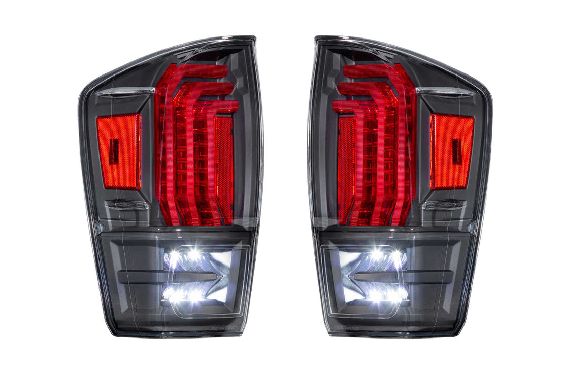Morimoto LF702. TOYOTA TACOMA (16-23): MORIMOTO XB LED TAILS(Clear Lens)