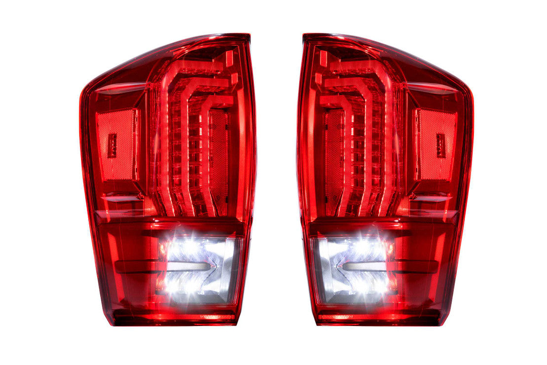Morimoto LF703. TOYOTA TACOMA (16-23): MORIMOTO XB LED TAILS(Red Lens)