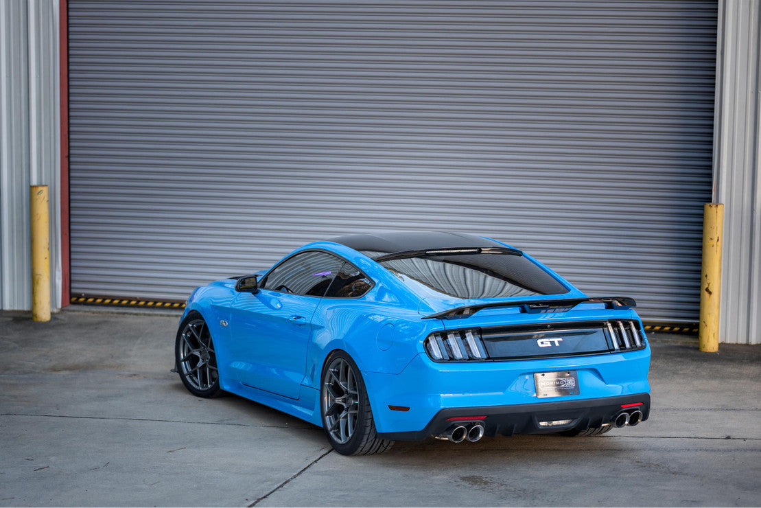 Morimoto LF425. FORD MUSTANG (15-22): XB LED TAIL LIGHTS (Clear w/ Amber Sequential)