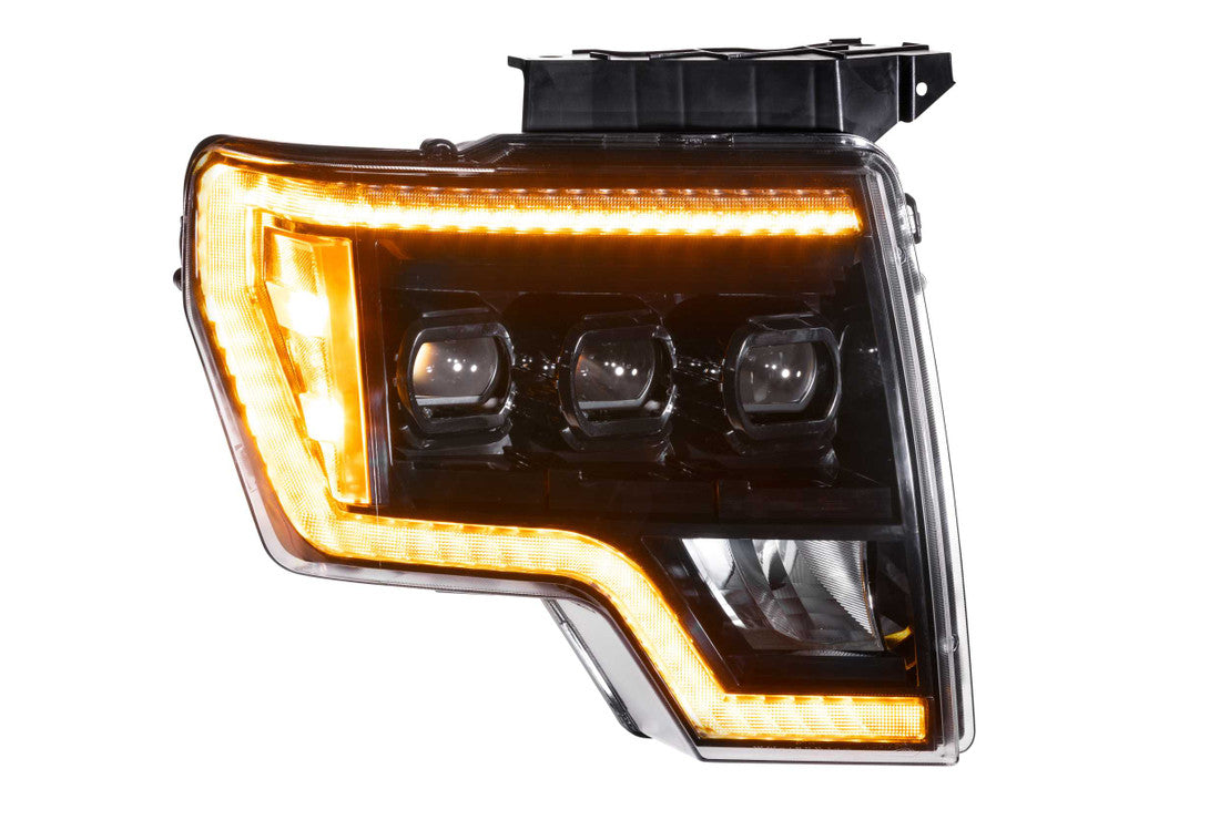 Morimoto LF506-A-ASM. FORD F-150/RAPTOR (09-14): XB LED HEADLIGHTS. (Amber LED DRL's)