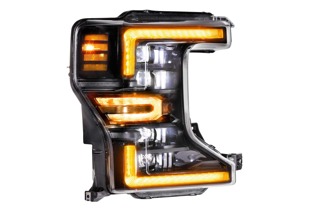Morimoto LF508-A. FORD SUPER DUTY (20-22): XB LED HEADLIGHTS (Amber LED DRL)