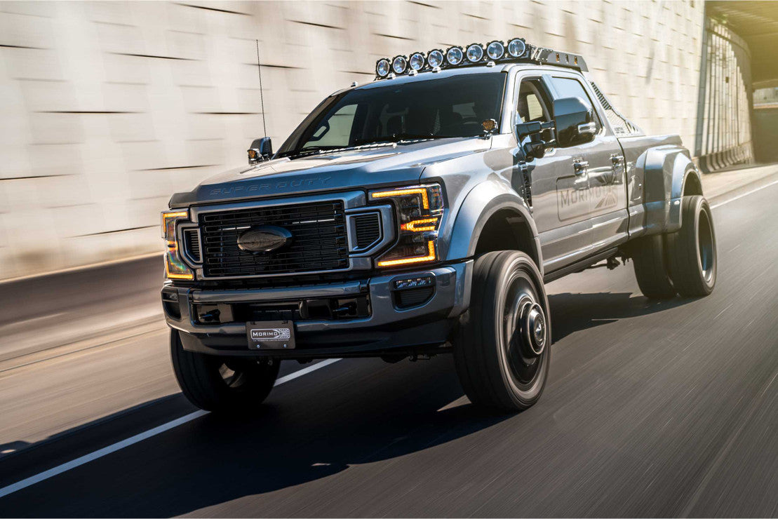 Morimoto LF508-A. FORD SUPER DUTY (20-22): XB LED HEADLIGHTS (Amber LED DRL)