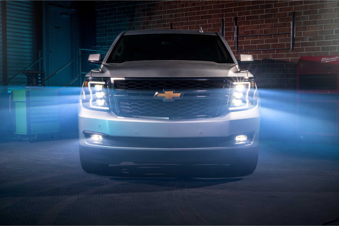 Morimoto LF548. CHEVROLET TAHOE/SUBURBAN (15-20): XB LED HEADLIGHTS(White LED DRL)