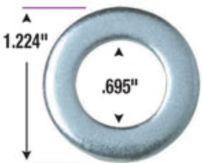 Short Shank Washers