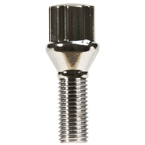 Cone Seat Chrome Spline Drive Lug Bolt with Key.