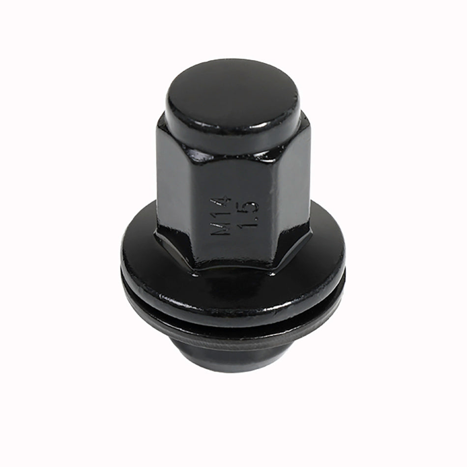 OE Style Black Toyota/Lexus Mag Nut 14x1.50 21mm Hex. 22+Tundra/23+Seqouia/24+Tacoma/4Runner & More