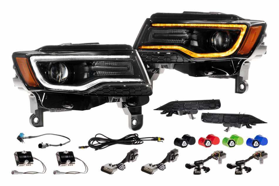 MORIMOTO LF729. Jeep Grand Cherokee (14-22) XB LED Headlights (Gen II)