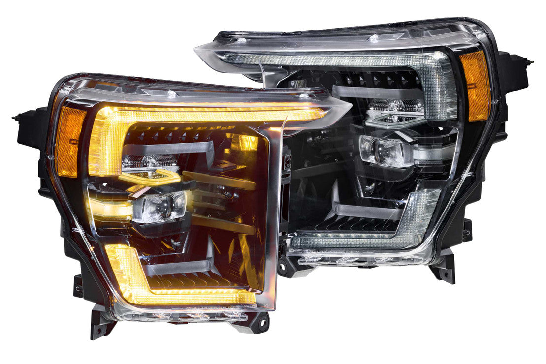 Morimoto LF498-A. FORD F-150 (21+): XB LED HEADLIGHTS.(Amber DRL LED's)