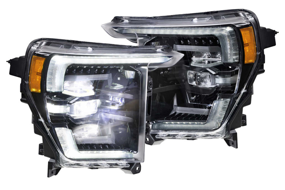 Morimoto LF498. FORD F-150 (21+): XB LED HEADLIGHTS. (White LED DRL's)