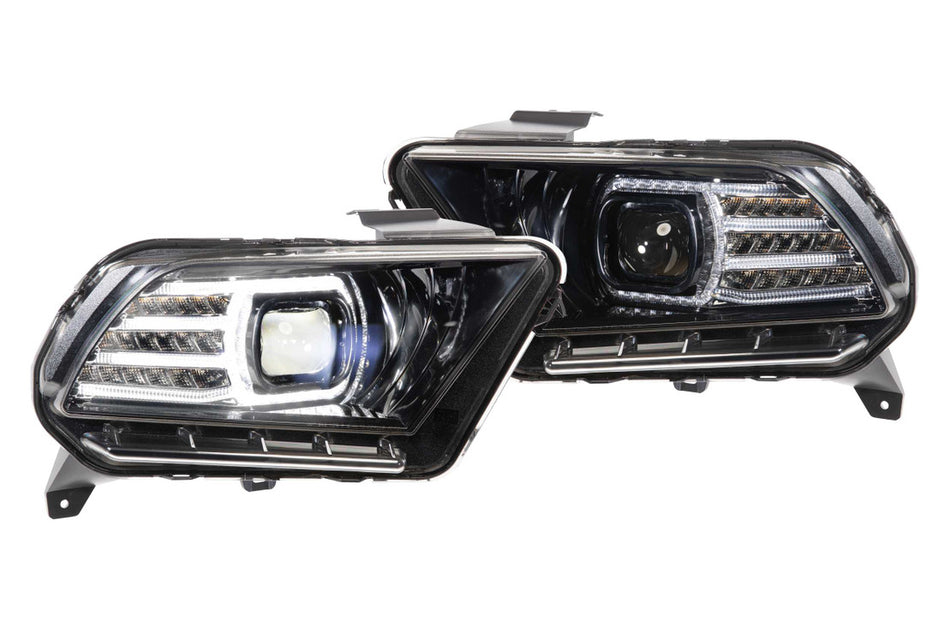 Morimoto LF440. FORD MUSTANG (10-12): XB LED HEADLIGHTS(White LED DRL OEM Replacement))
