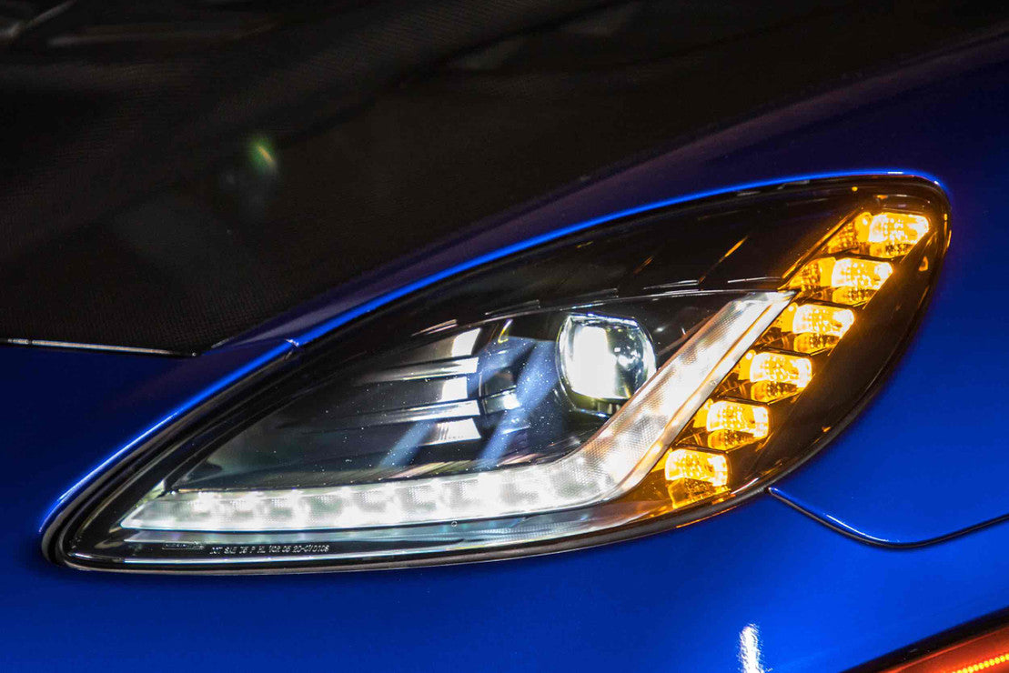 Morimoto LF460.2. CHEVROLET CORVETTE (05-13): XB LED HEADLIGHTS(White LED DRL)