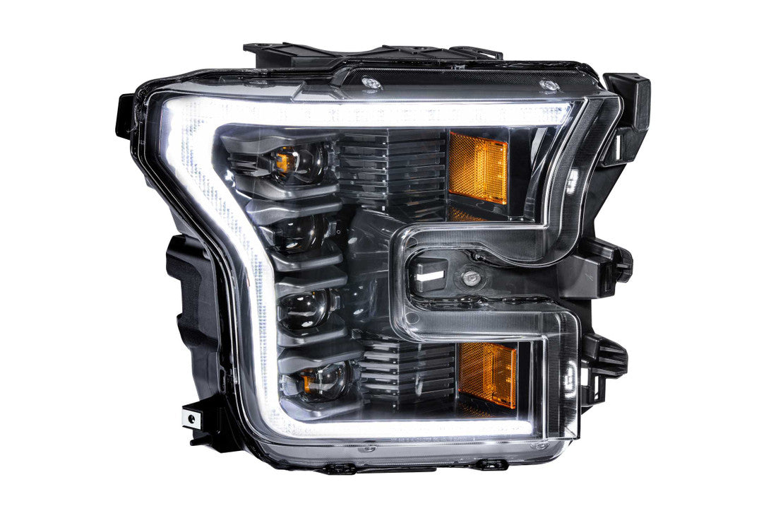 Morimoto LF502.2-ASM. FORD RAPTOR (16-19) and F-150 (15-17): XB LED HEADLIGHTS(White LED DRL's)