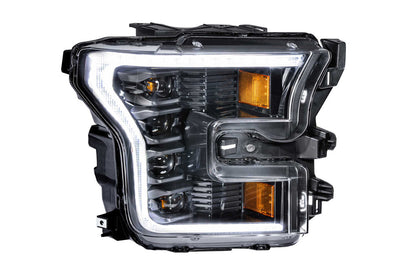 Morimoto LF502.2-ASM. FORD RAPTOR (16-19) and F-150 (15-17): XB LED HEADLIGHTS(White LED DRL's)