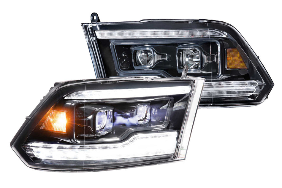 Morimoto LF520-ASM. DODGE RAM 1500/2500/3500 (09-18): XB LED HEADLIGHTS(White LED DRL)