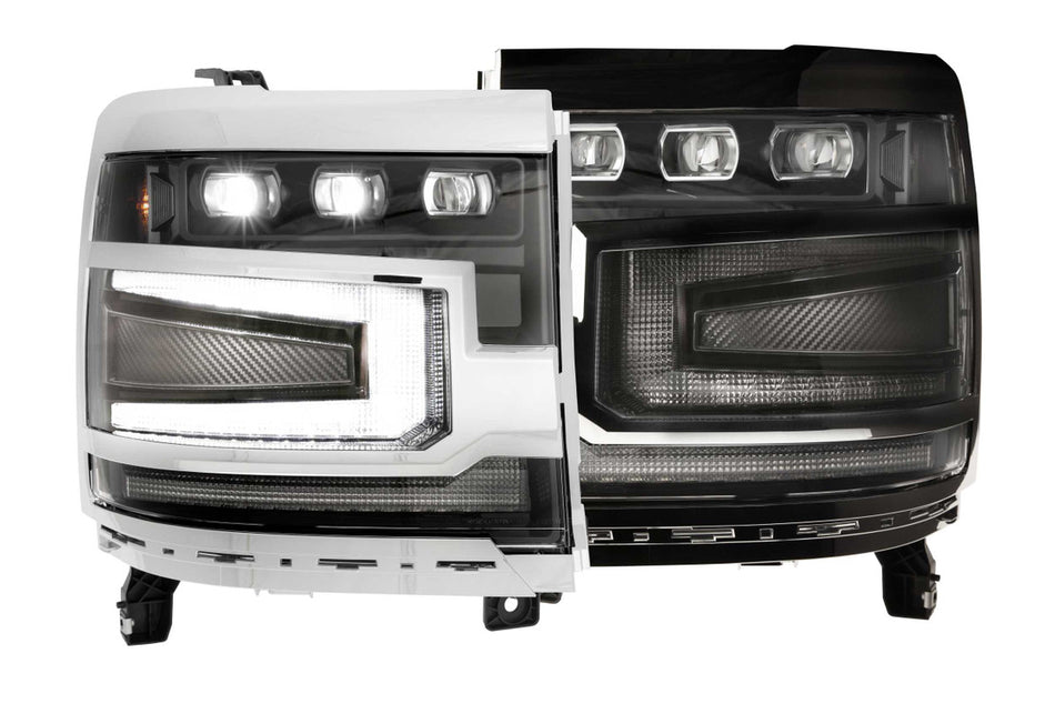 Morimoto LF542-ASM. CHEVROLET SILVERADO 1500 (16-18): XB LED HEADLIGHTS(White LED DRL)