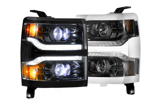 Morimoto LF543. CHEVROLET SILVERADO 1500 (14-15): XB LED HEADLIGHTS(White LED DRL)