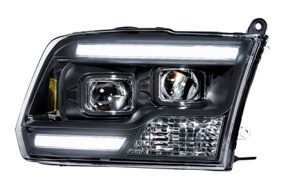 Morimoto LF524. DODGE RAM 1500/2500/3500(09-14 16-18): XB HYBRID LED HEADLIGHTS(Plug N Play OEM Replacement)