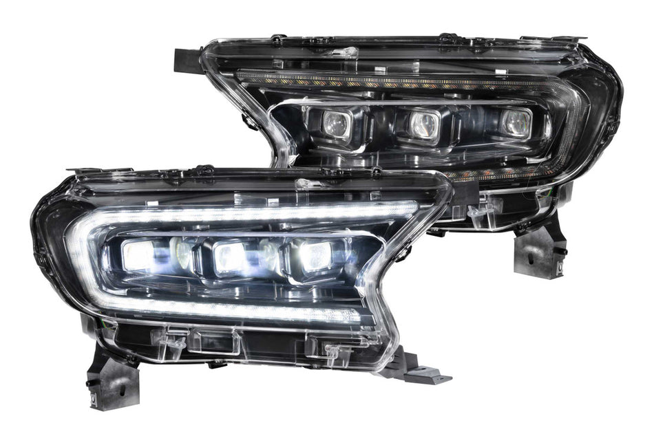 Morimoto LF437. FORD RANGER (19+): XB LED HEADLIGHTS (White LED DRL's)