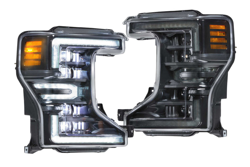 Morimoto LF508. FORD SUPER DUTY (20-22): XB LED HEADLIGHTS (White LED DRL's)
