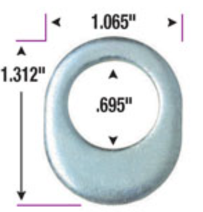 Keystone Offset Washers