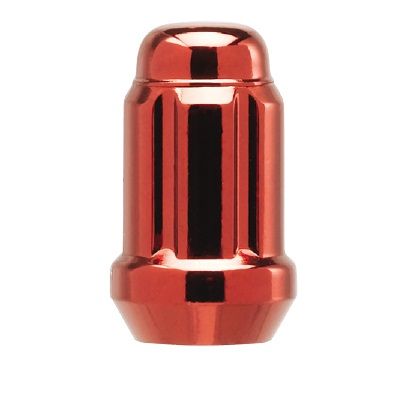 Small Red Spline Drive Lug Nuts with Key.