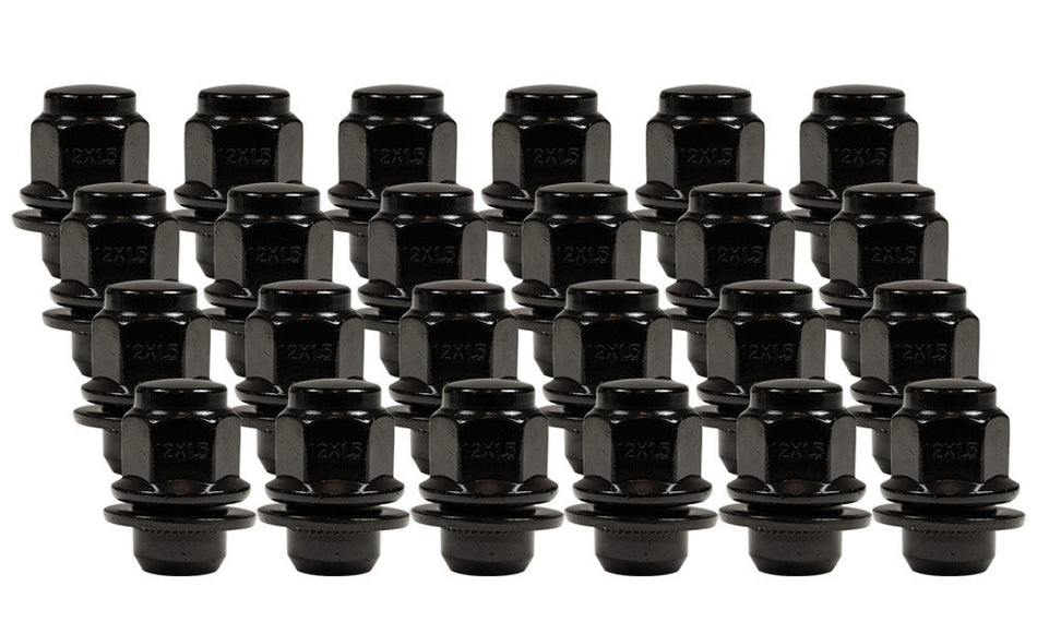OEM STYLE TOYOTA/LEXUS Black Lug Nuts 21mm HEX