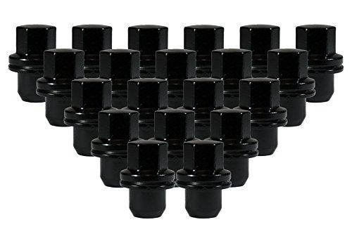 OEM Style LAND ROVER/RANGE ROVER Black Lug Nuts. 22mm Hex