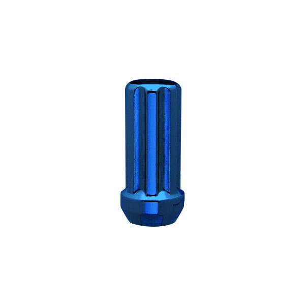 Large Blue Spline Drive Lug Nuts with Key