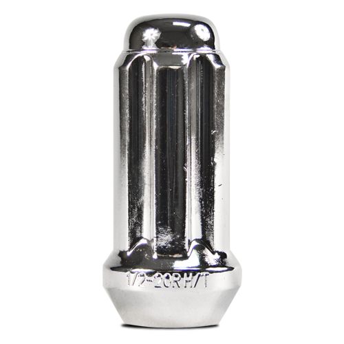 Large Chrome Spline Drive Lug Nuts with Key