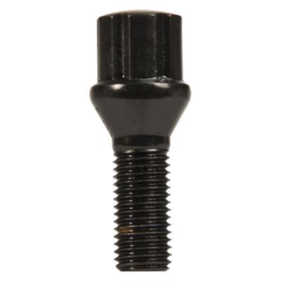 Black Cone Seat Spline Drive Lug Bolts with Key.