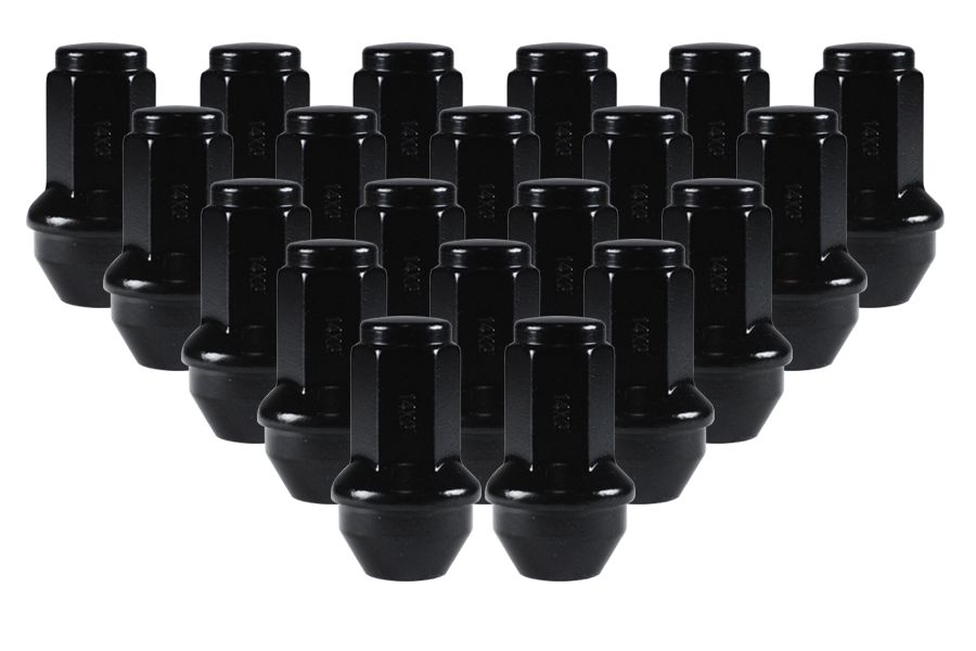 OEM Style Ford 21mm Hex Black Lug Nuts